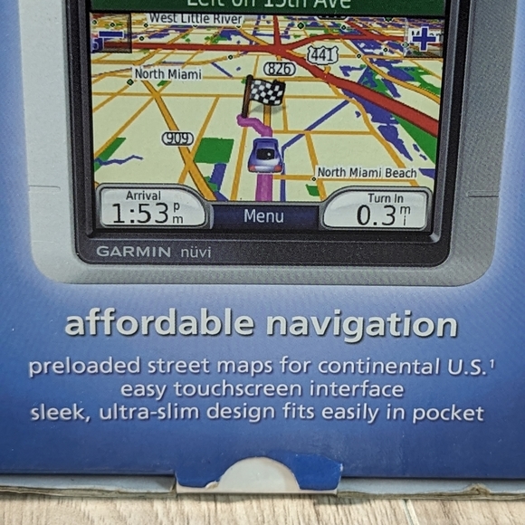 Garmin GPS nuvi 200 Affordable Navigation Touchscreen Ultra Slim - Picture 14 of 16